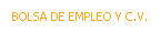BOLSA DE EMPLEO Y C.V.